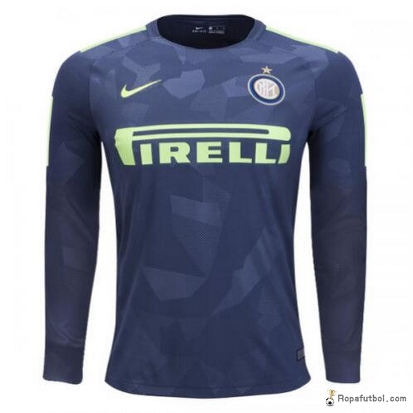 Camiseta Inter de Milán Replica Tercera Ropa ML 2017/18